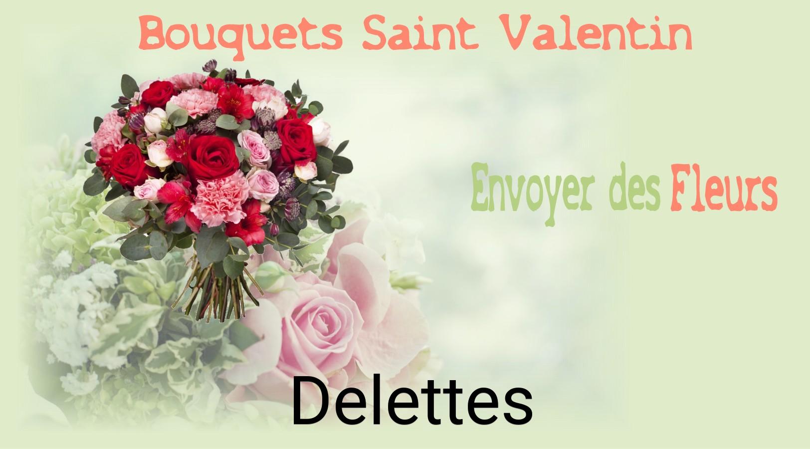 Roses de Saint-Valentin livrées à Delettes